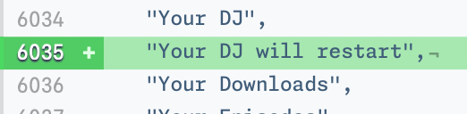 DJ Livi language settings
