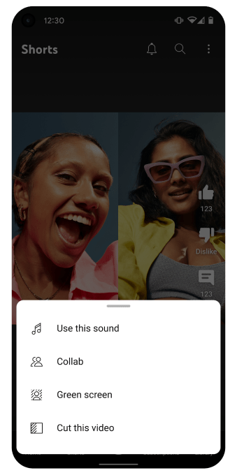 Remix a remix feature interface