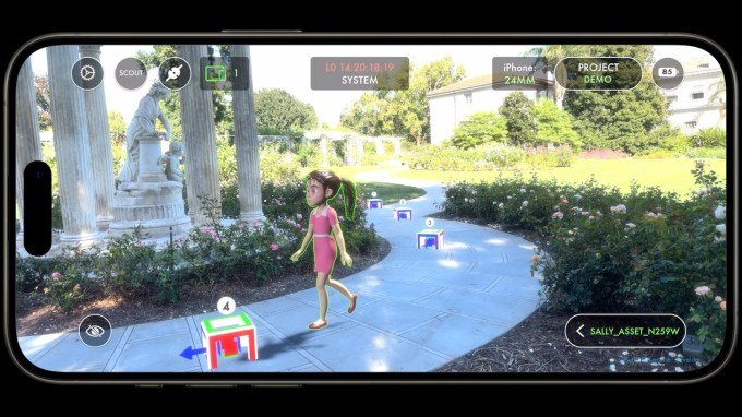 Virtual character assets in a 3D environment