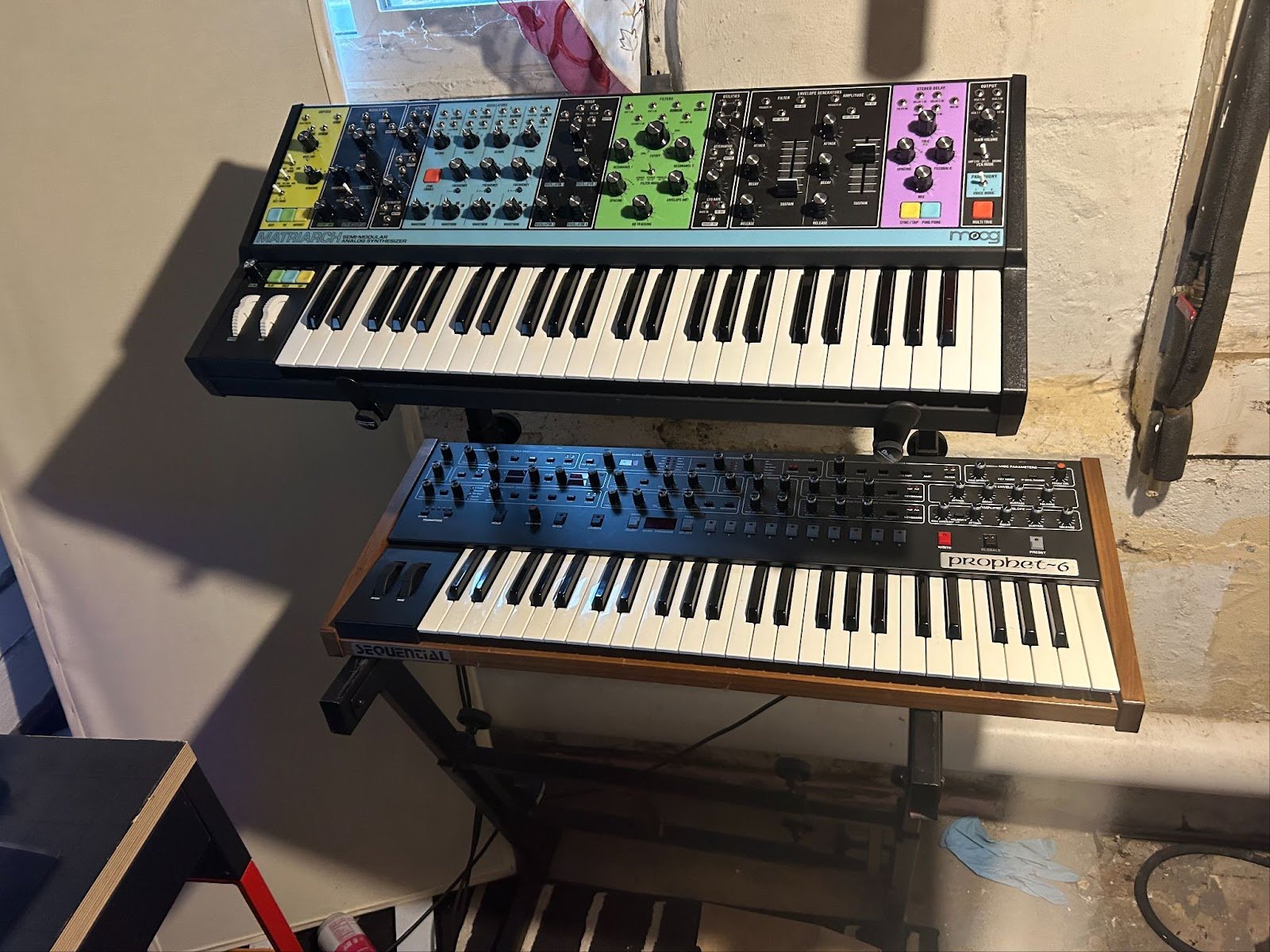 Synthesizer setup