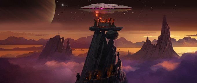 Emergence sci-fi concept art