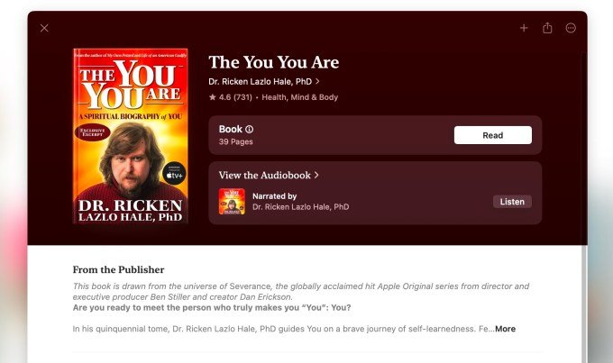 The You You Are book cover