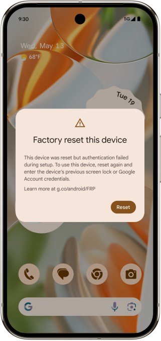 Factory Reset Protection