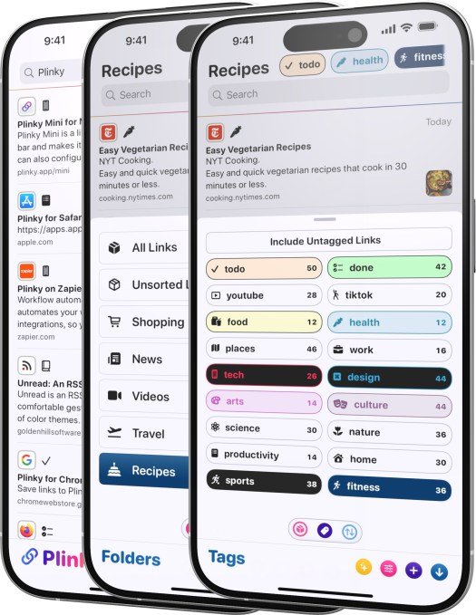 Plinky interface