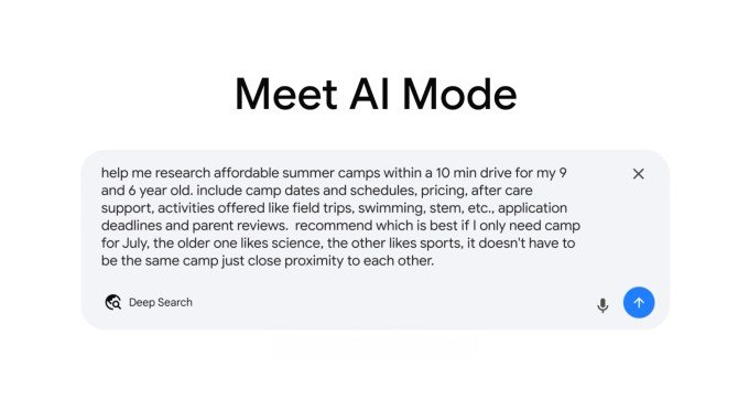 Google Deep Search capabilities