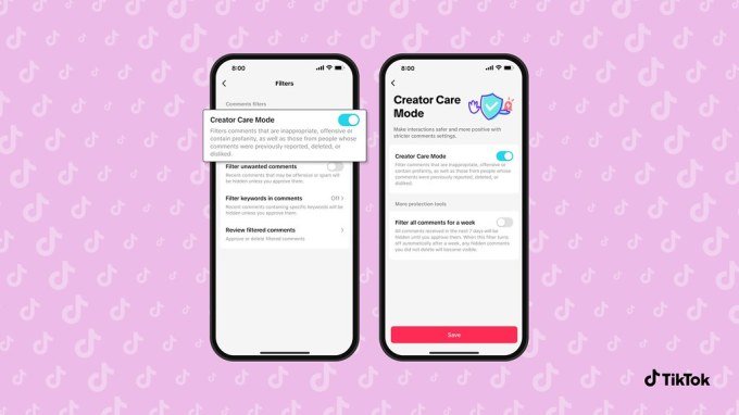 TikTok creator dashboard