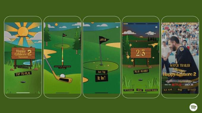 Happy Gilmore 2 promotional graphic