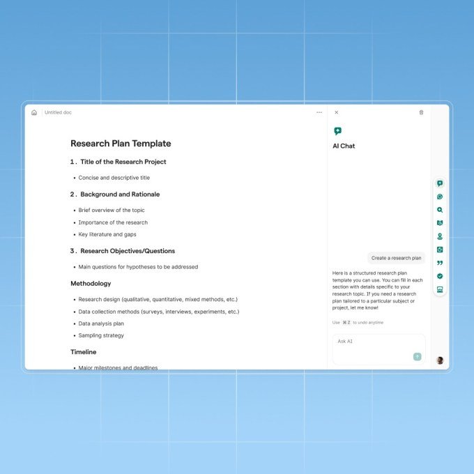 Grammarly AI interface assistant