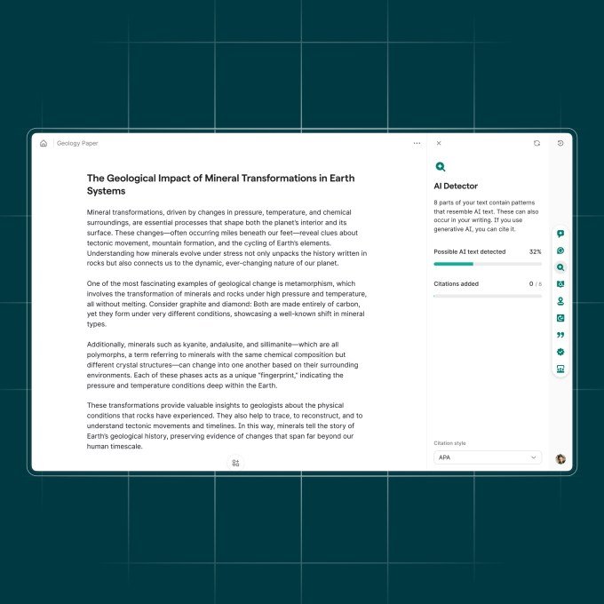Grammarly AI detection tool