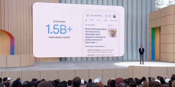 Google AI Overviews interface
