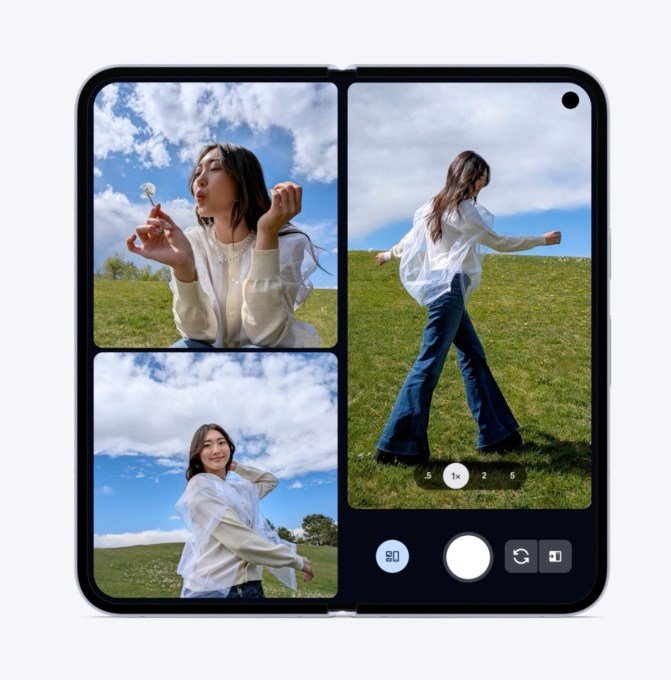 Pixel 10 Pro Fold unfolded