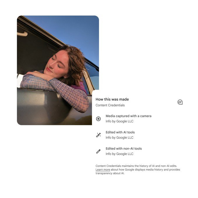 Google Photos interface