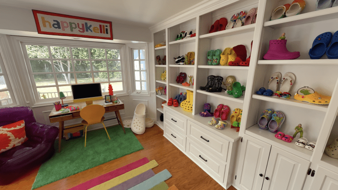 Virtual recreation of a room using Hyperscape technology