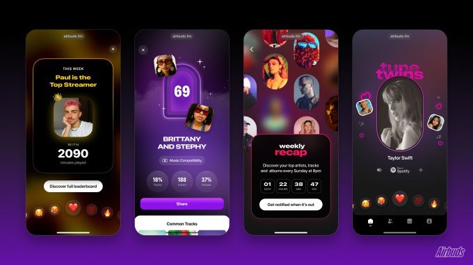 Airbuds app interface