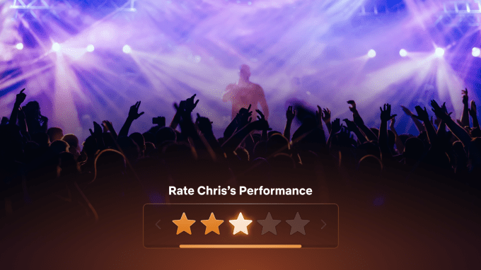 Netflix real-time voting interface