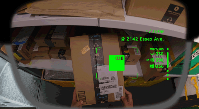 Amazon AI Smart Glasses interface