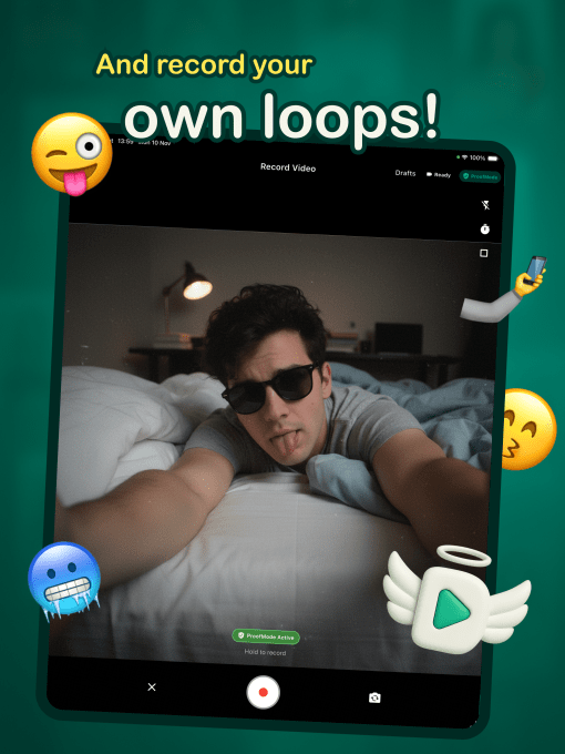 User profile page in the diVine app