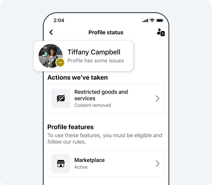 Meta's new centralized support hub interface