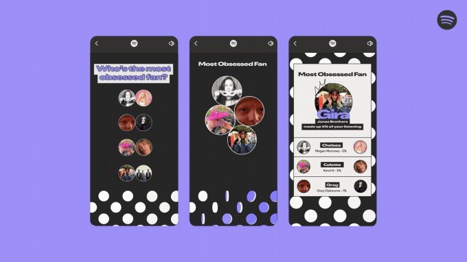 Spotify Wrapped Party interaction