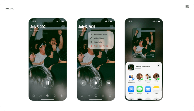 Retro Rewind interface