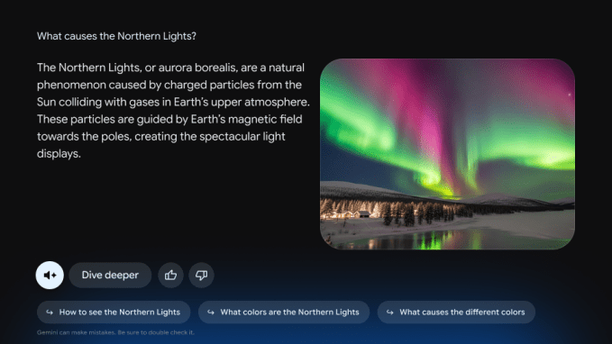 Deep dive educational content on TV