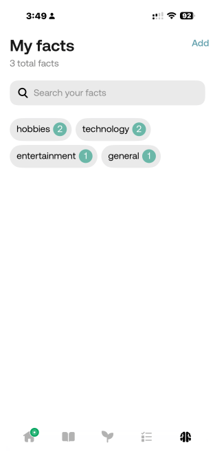 Bee app navigation