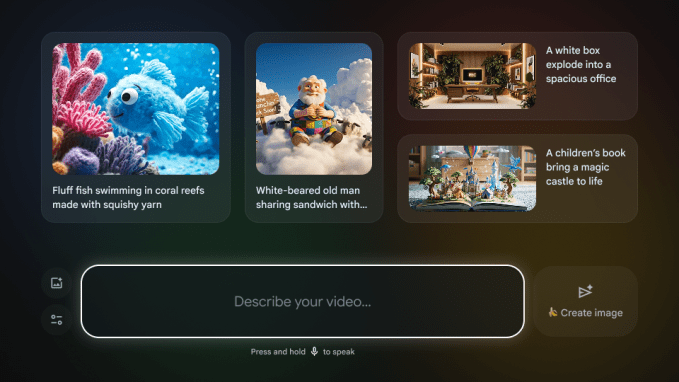 AI media generation