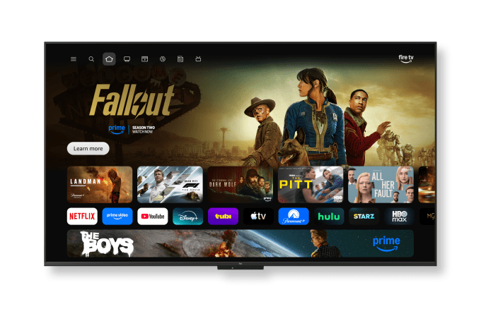 New Fire TV UI Home Screen