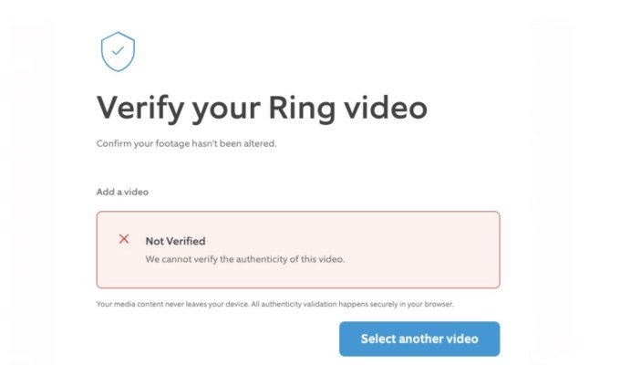 Ring verification process graphic