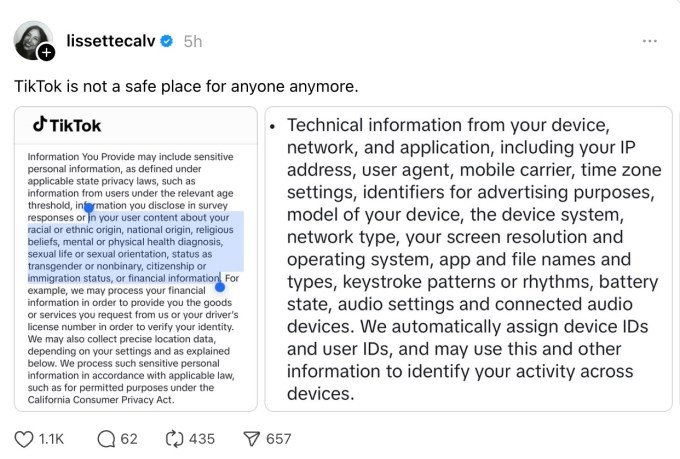 Privacy policy analysis