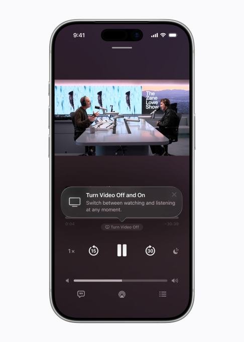 Zane Lowe Show video podcast on Apple