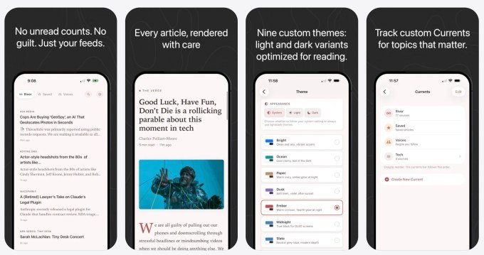 Current app store interface