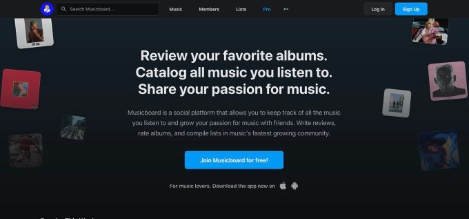 Musicboard interface