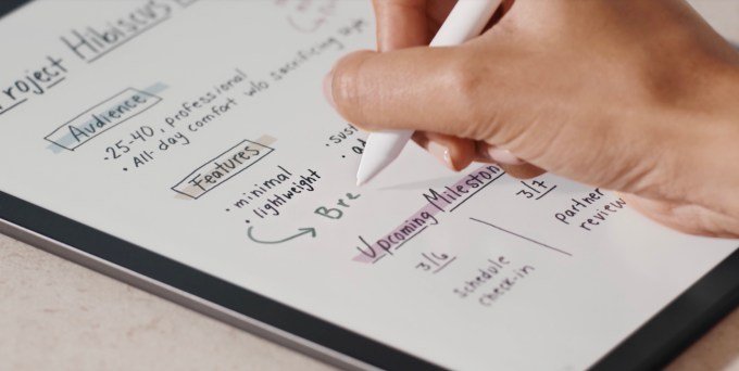 Notebook templates on Kindle