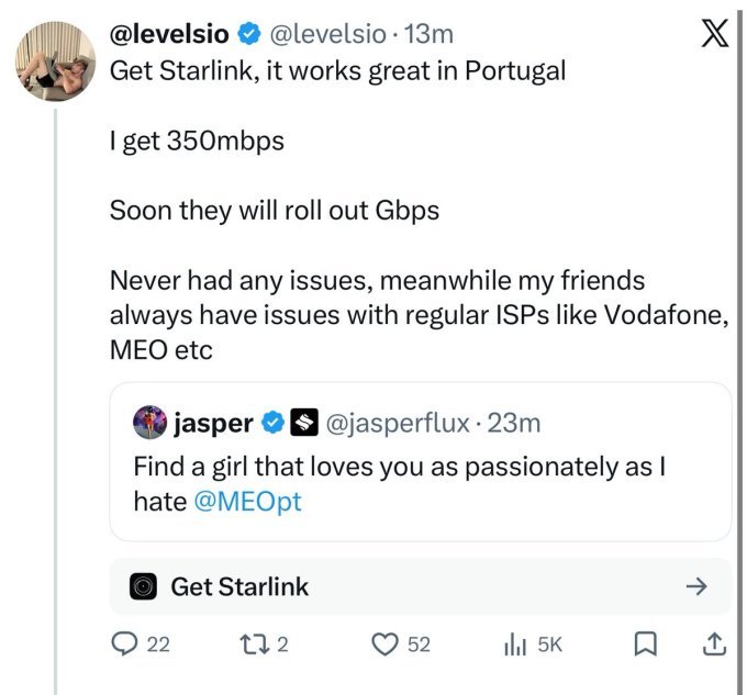 Example of X's new product recommendation ad format