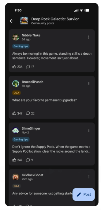 Google Play PC section and wishlist