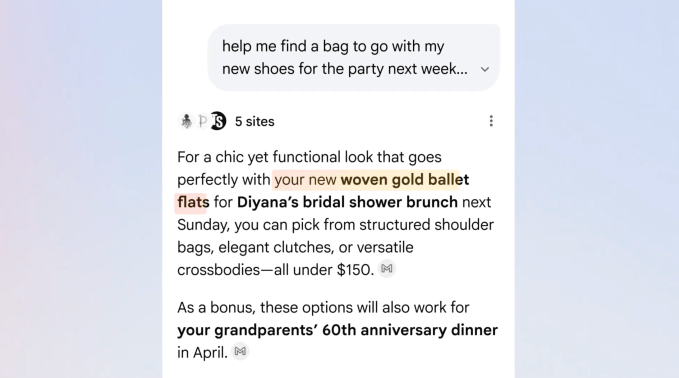 Google Personal Intelligence interface
