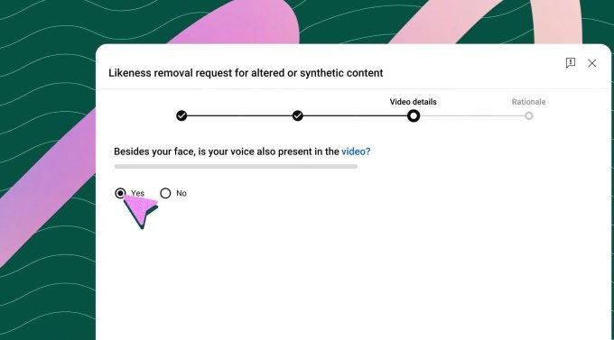 Interface showing AI detection results