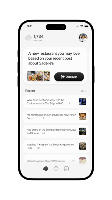 Bond app memory interface