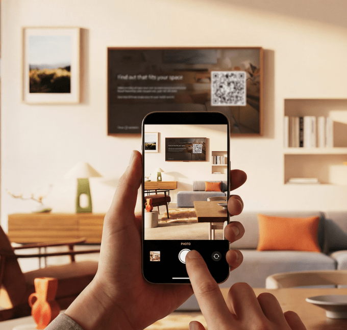 Ember Artline Match the Room feature