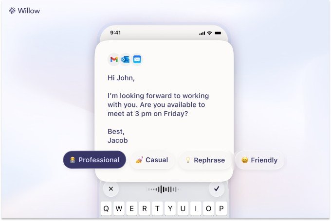 Willow dictation software